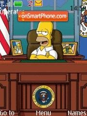 Homer Simpson 02 tema screenshot