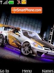 Скриншот темы Hot Racing Car