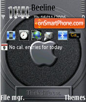 Скриншот темы Iphone 2007b