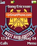 Capture d'écran West Ham United thème