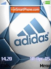 Capture d'écran Adidas Soccer thème