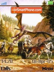 Скриншот темы Drache