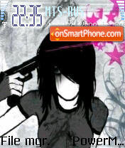 Emo Hate Or Love It theme screenshot