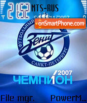 Zenit 04 tema screenshot