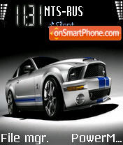 Mustang tema screenshot