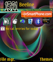 Colours tema screenshot