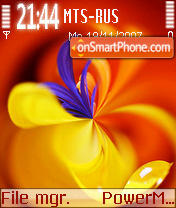 Colores Flirtationsis theme screenshot