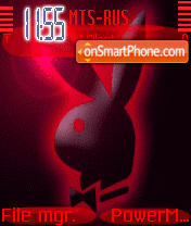 PlayBoy Animated 01 tema screenshot