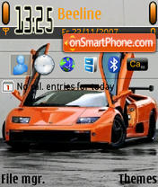 Lamborghini 07 tema screenshot