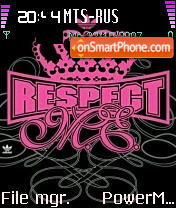 Respect Update es el tema de pantalla