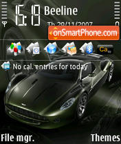 Aston Modell es el tema de pantalla