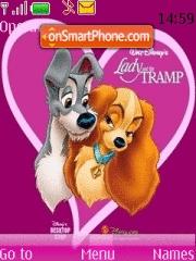 Скриншот темы Cartoon Love