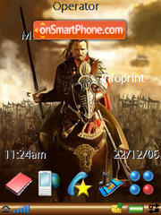 Capture d'écran Aragorn 01 thème