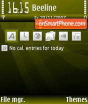 Insanity Bars tema screenshot