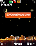 Animated Fireworks tema screenshot