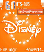 Animated Disney es el tema de pantalla