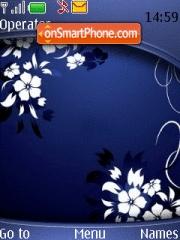 Abstract Flower tema screenshot