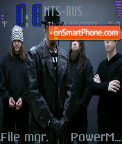 Скриншот темы Mudvayne