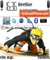 Naruto 09 es el tema de pantalla