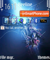 Mutation Nokia Icons tema screenshot