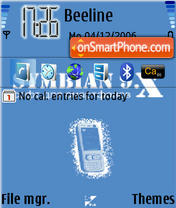 Скриншот темы Symbian 9x