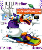 Donald Duck 02 theme screenshot