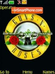 Guns N Roses theme screenshot