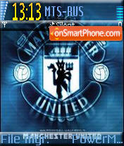 Manchester United tema screenshot