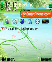 Green World tema screenshot