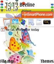 Butterfly Abstract Theme-Screenshot