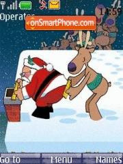 Funny Xmas tema screenshot