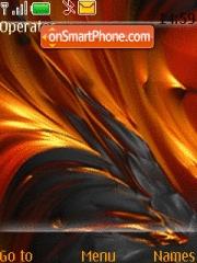 Flame Colours Theme-Screenshot