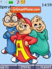 Скриншот темы Alvin N Chipmunks