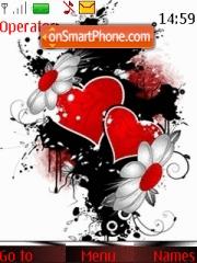 Love Flower tema screenshot