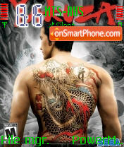 Скриншот темы Yakuza