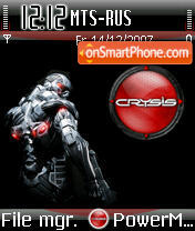 Crysis 01 es el tema de pantalla
