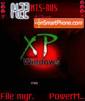 Animated XP Loading es el tema de pantalla