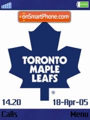 Скриншот темы Toronto Maple Leafs