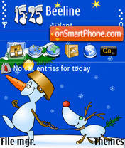 New Year 05 tema screenshot