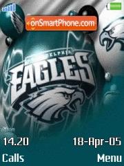 Philadelphia Eagles tema screenshot