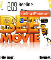 Скриншот темы BeeMovie 01