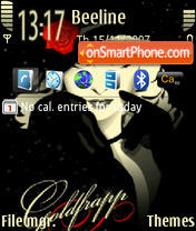 Gold 03 tema screenshot