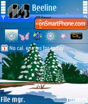 Winter 07 tema screenshot