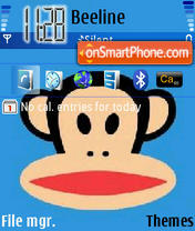 Monkey 02 theme screenshot