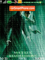 Capture d'écran Matrix 02 thème