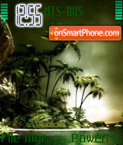 Island Jungle tema screenshot