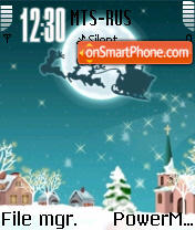 New Year 2008 theme screenshot