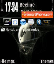 Earth E61 320x240 tema screenshot