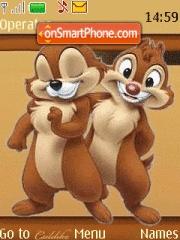 Chip N Dale theme screenshot