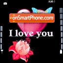 Animated Love tema screenshot